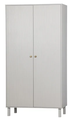 Kledingkast Madu 195 x 100cm, kleur Wolkengrijs