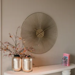 Klok Audrey 90cm, kleur Goud