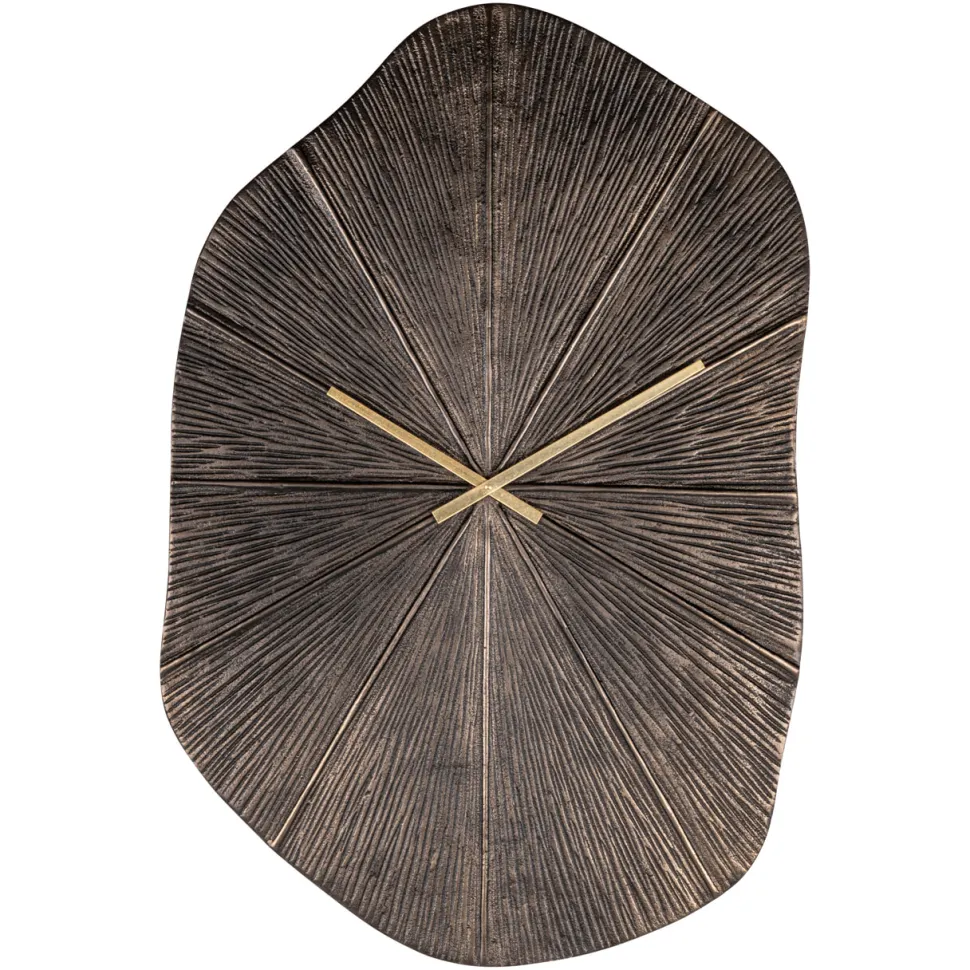 Klok Livine 80 x 53cm, kleur Brons