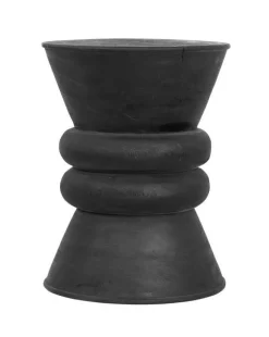 Krukje/Bijzettafel Ring Ring Suarhout, kleur Zwart