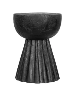 Krukje/Bijzettafel Trophy Suarhout, kleur Zwart