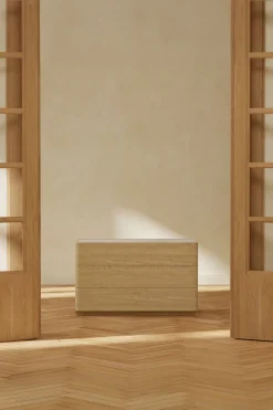 Ladekast / Dressoir Lotte Met 3 laden, 100cm, kleur Naturel