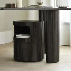 Ladekast Boomerang Gevernist Mahoniehout, Met 1 lade