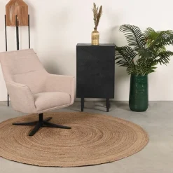 Ladekast Cotia Mangohout, Met 3 laden