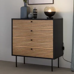 Ladekast Sega Eiken, 80cm