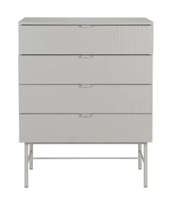 Ladekast Shanin Met 4 lades, kleur Beige