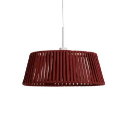 Lampenkap Aldet Plat Geweven touw, 46cm