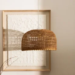 Lampenkap Dakira Rotan, 52cm