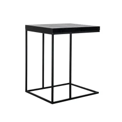 Laptoptafel Oakura Eikenhout, kleur zwart