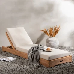 Ligbed Amberia Teakhout