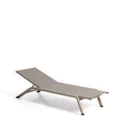 Ligbed Capraia Textileen, kleur Bruin