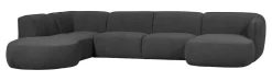 Lounge U-Bank Polly Links, 353cm, Woven