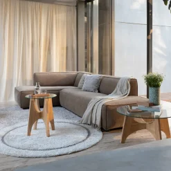 Loungebank Fat Freddy Rib, kleur Caramel