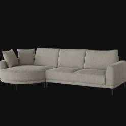 Loungebank Prescot 323cm, Gemêleerde stof