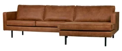 Loungebank Rodeo Rechts, Eco Leder