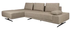 Loungebank Shelly Gemêleerd, kleur Cinnamon