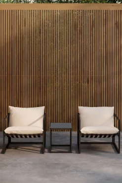 Loungeset Kandie Met 2 loungestoelen en tafel