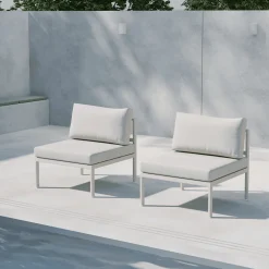 Loungeset Lasheka Middenmodule, kleur Beige