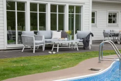 Loungeset Sauel Met bank, 2 stoelen en tafel