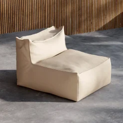 Loungestoel Adron Olefin, kleur Beige
