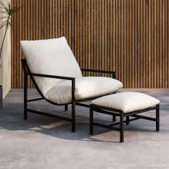 Loungestoel Antrone Met hocker