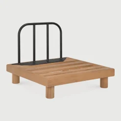 Modulaire Loungebank Monocle 1-zits, Teakhout