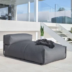 Modulaire Outdoor Bank Square Chaise Longue