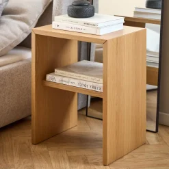 Nachtkastje Jai Eiken, 45 x 35cm