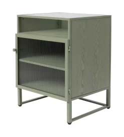Nachtkastje Lislie 45 x 38cm, kleur Groen