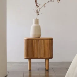 Nachtkastje Mailen Essenhout, 50 x 40cm