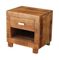 Nachtkastje Noora Mangohout, 40 x 30cm