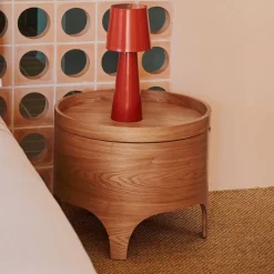 Nachtkastje Octavia Essenhout, 55cm