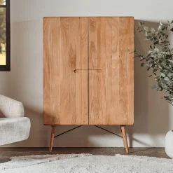 Opbergkast Aura Acaciahout, 150 x 100cm