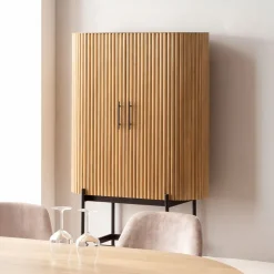 Opbergkast Bethann Mangohout, 172 x 100cm