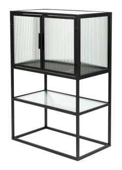 Opbergkast Boli Glas en metaal