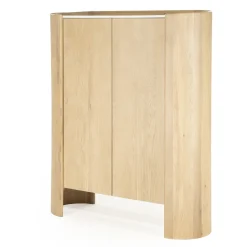 Opbergkast Don Marmer en eikenhout, 140 x 120cm