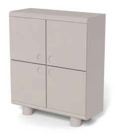 Opbergkast Edina 120 x 100cm, kleur Grijs