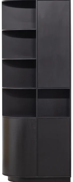 Opbergkast Finca Mat zwart, 210 x 78cm