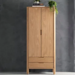 Opbergkast Forte Teakhout, 190 x 80cm