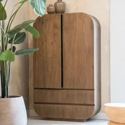 Opbergkast King Mangohout, 180 x 110cm