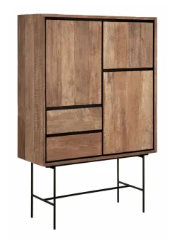 Opbergkast Metropole Teakhout, 150 x 100cm