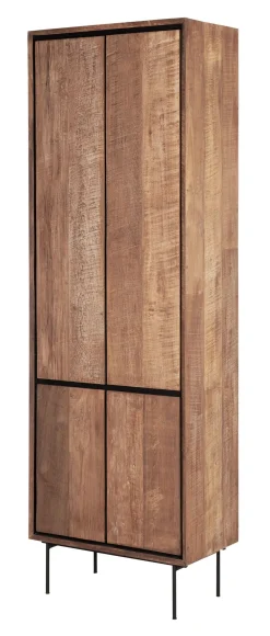 Opbergkast Metropole Teakhout, 210 x 70cm