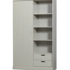 Opbergkast Mila Grenenhout, kleur Dust