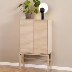 Opbergkast Sharalyn Eiken, 150 x 90cm