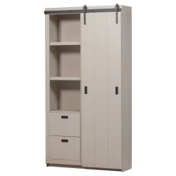 Opbergkast Slide met staldeur / schuifdeur
