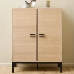 Opbergkast Tisa Eiken, 120 x 91cm