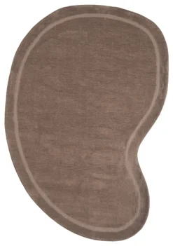 Organisch Vloerkleed Mody kleur Taupe