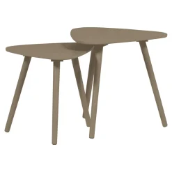 Organische Bijzettafel Nila Set van 2 stuks