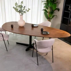 Organische Eettafel Rosie Naturel Mangohout