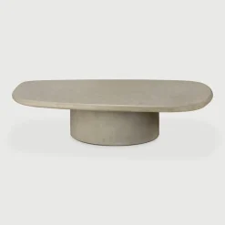 Organische Outdoor Salontafel Elements Beton, 134 x 90cm